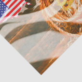 カウボーイハットアメリカ国旗の紫外線 薄葉紙 (詳細)