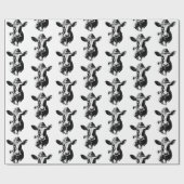 カウボーイハットカウウエスタンファームランチスタイル ラッピングペーパー (フラット)