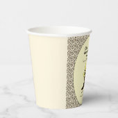 カウボーイハットシューズパターンバチェロレッテ 紙コップ (右)