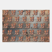 カウボーイハットブーツ牛革 ラッピングペーパーシート (正面2)