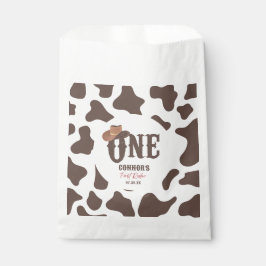 カウボーイハットワン最初のロデオ1番目の誕生日パーティー フェイバーバッグ