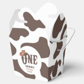 カウボーイハットワン最初のロデオ1番目の誕生日パーティー フェイバーボックス (オープン)