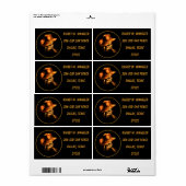 カウボーイハット及びブーツ ラベル (フルシート)