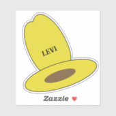 カウボーイハット誕生日パーティー シール (シート)