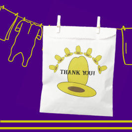 カウボーイハット誕生日パーティー フェイバーバッグ