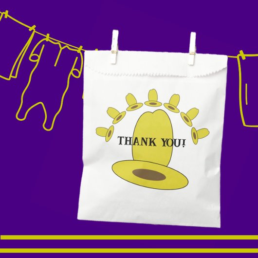 カウボーイハット誕生日パーティー フェイバーバッグ