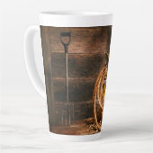 カウボーイハット カフェラテマグ (左アングル)