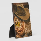 カウボーイハット フォトプラーク (側面)