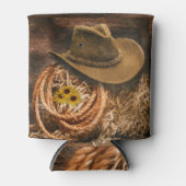 カウボーイハット 缶クーラー (正面)