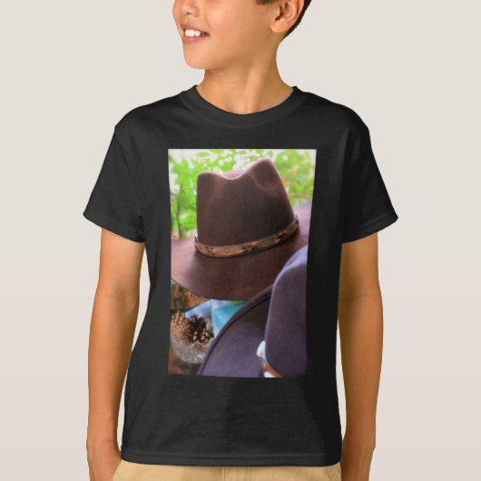 カウボーイハット Tシャツ (正面)