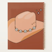 カウボーイハトラストテラコッタ プランナー手帳 (裏面)