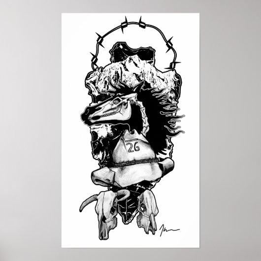 カウボーイハンター ポスター (正面)