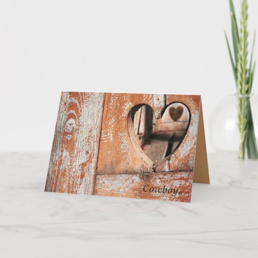 カウボーイハート シーズンカード (正面)