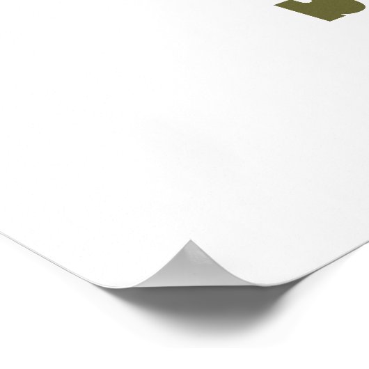 カウボーイバースデーパーティーまたはベビーシャワー歓迎サイン ポスター (角)