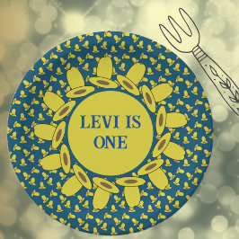 カウボーイバースデーパーティー紙プレート ペーパープレート