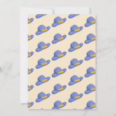 カウボーイバースデーパーティー西ブルーボーイズ 招待状 (裏面)