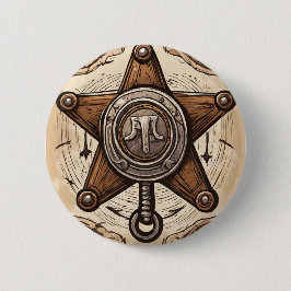 カウボーイバースデーパーティー – 保安官 缶バッジ