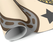 カウボーイパターン ラッピングペーパー (ロールコーナー)