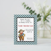 カウボーイパーティの招待状 招待状 (スタンド正面)