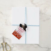 カウボーイパーティーフェイバーラベル ギフトタグ (より糸付き)