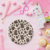 カウボーイパーティープレート |牛のプリント紙プレート ペーパープレート (パーティー)