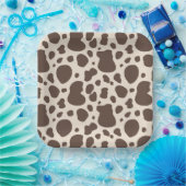 カウボーイパーティープレート |牛のプリント紙プレート ペーパープレート (パーティー)