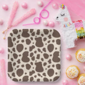 カウボーイパーティープレート |牛のプリント紙プレート ペーパープレート (パーティー)