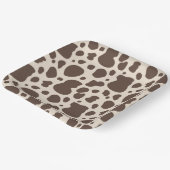 カウボーイパーティープレート |牛のプリント紙プレート ペーパープレート (傾斜あり)