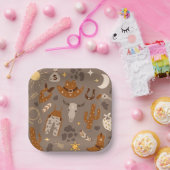 カウボーイパーティープレート |西部の紙プレート ペーパープレート (パーティー)