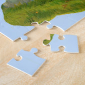 カウボーイビクトリアンブル・ライダー ジグソーパズル (側面)