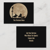 カウボーイビジネスカード 名刺 (正面/裏面)