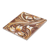 カウボーイファッションウエスタンカントリー工具革 タイル (側面)