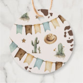 カウボーイファーストロデオワイルドウエスト誕生日ありがとう フェイバータグ (裏面)