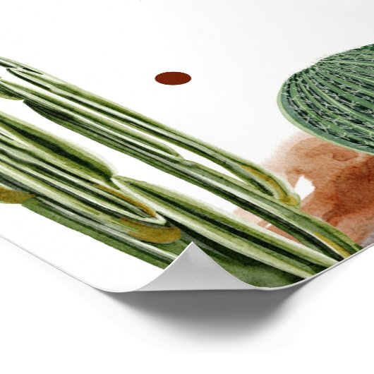 カウボーイファーストロデオ誕生日へようこそ ポスター (角)