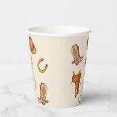 カウボーイファーストロデオ誕生日 男女兼用 紙コップ (右)