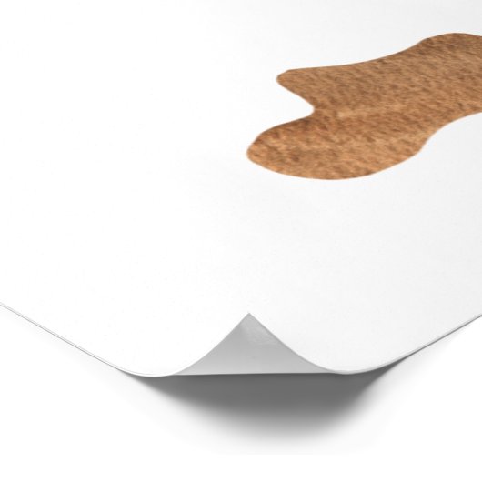 カウボーイファースト誕生日マイルストーン誕生日 ポスター (角)