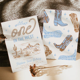 カウボーイファースト誕生日招待状 招待状