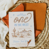 カウボーイファースト誕生日招待状 招待状