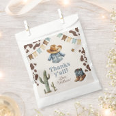 カウボーイファーストRodeo誕生日ワイルドウェスト フェイバーバッグ (クリップ留めされた状態)