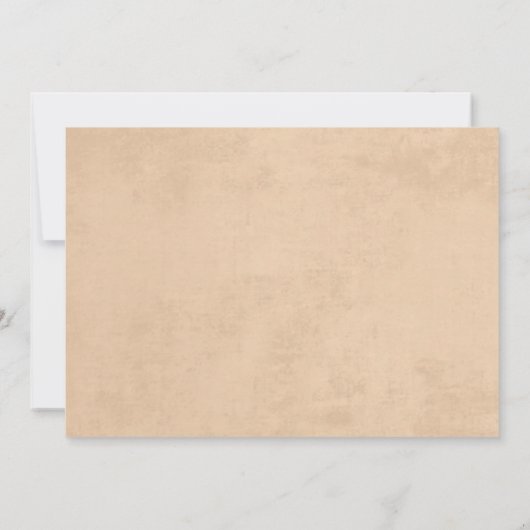 カウボーイフォト誕生日西の様子 招待状 (裏面)