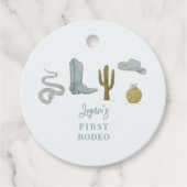 カウボーイブルーバースデーパーティー1stロデオ フェイバータグ (正面)