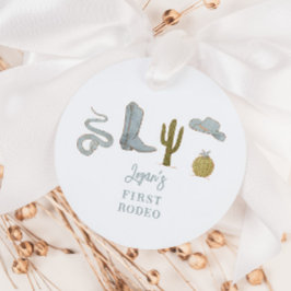 カウボーイブルーバースデーパーティー1stロデオ フェイバータグ