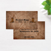 カウボーイブーツつるラベル (デスク)