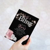 カウボーイブーツときらきら光るパーティー 招待状