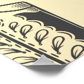 カウボーイブーツとシームレスなパターン。カウボーイ、女性のカーボーイ ポスター (角)