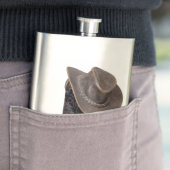 カウボーイブーツと帽子 フラスク (インサイチュ)