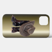 カウボーイブーツと帽子 Case-Mate iPhoneケース (裏面 (横))