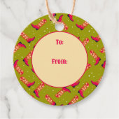 カウボーイブーツと花 フェイバータグ (正面)