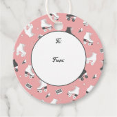 カウボーイブーツと花 フェイバータグ (正面)