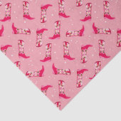 カウボーイブーツと花 薄葉紙 (詳細)